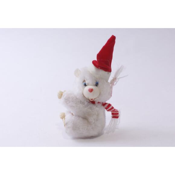 Care Bears, Christmas Pencil Topper, Flocked, Hugger, Grabber, 1980s, Tiny - Picture 1 of 2